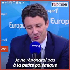 Plan pauvreté: une polémique «stérile» selon Benjamin Griveaux