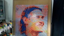 En coulisses - Une montagne de Rubik's Cube pour représenter Suarez et Cavani