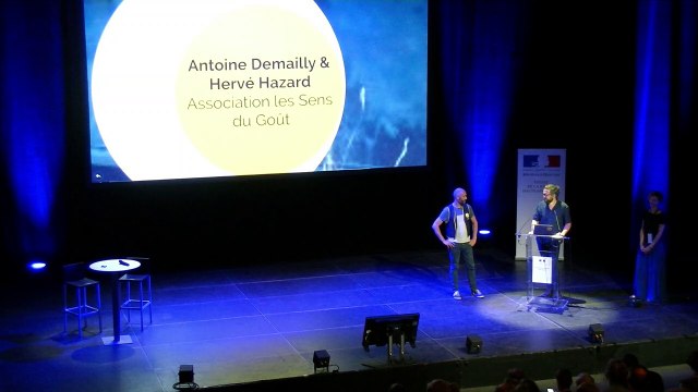 Conférence CRALIM : Antoine Demailly et Hervé Hazard de l'Association les sens du goût