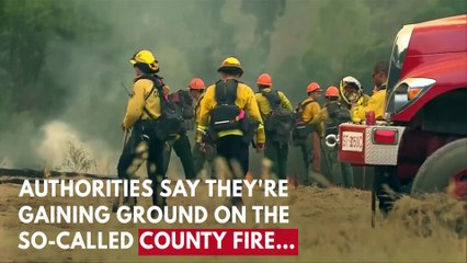 Video herunterladen: Wildfires Rage In California, State of Emergency Declared