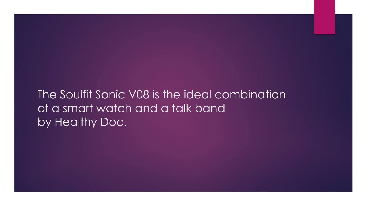 The Soulfit Sonic V08