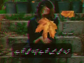 Tarapna bhi hamay ata hai