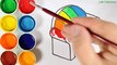 Comment dessiner et couleur canapé - Coloriages pour enfants - Art couleurs pour les enfants