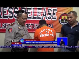 Polisi Menangkap Tukang Pijat yang Mengaku Bisa Menggandakan Uang - NET 12