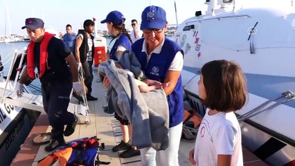 64 kaçak göçmen yakalandı - ÇANAKKALE