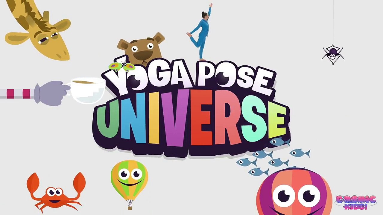 Happy Baby Pose | Cosmic Kids Yoga Pose Universe