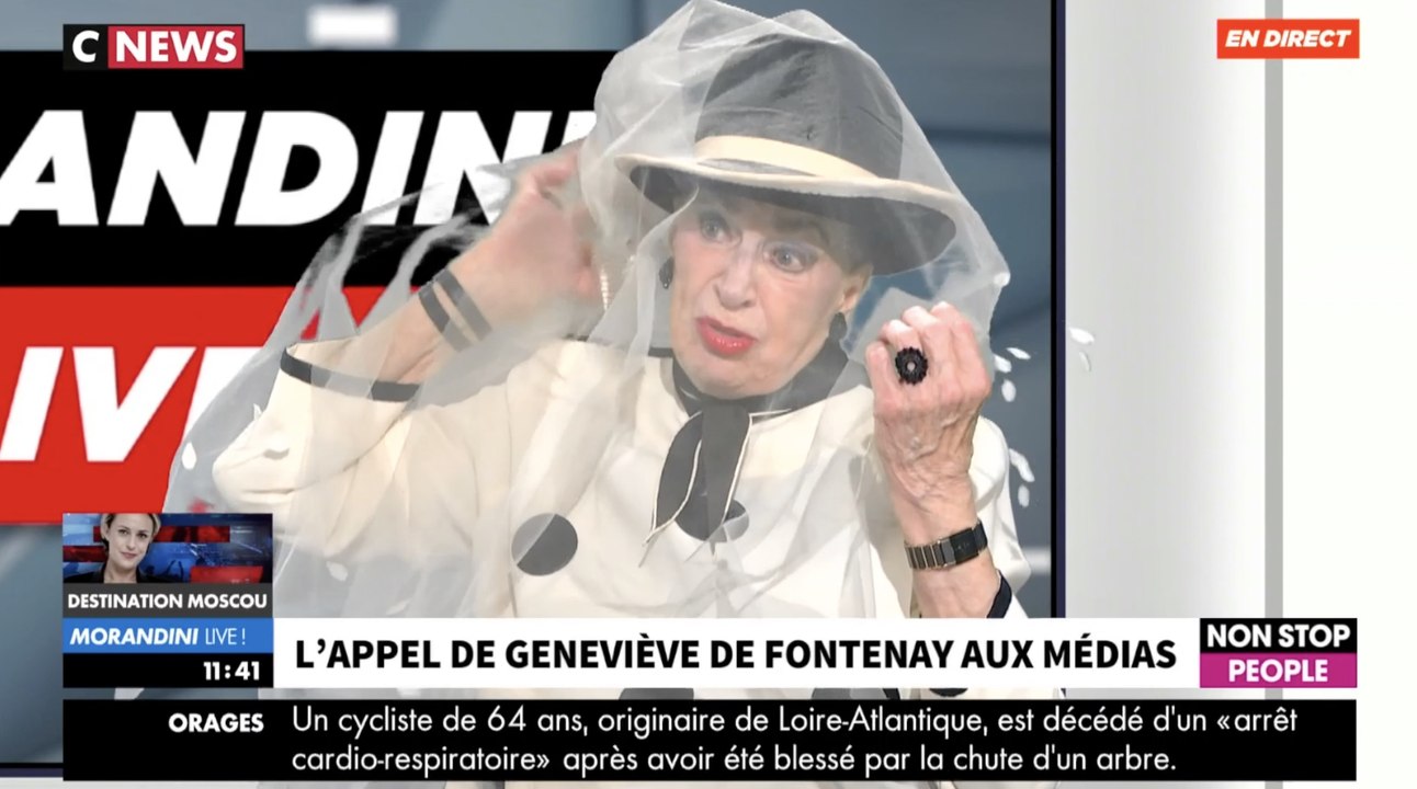Geneviève de Fontenay veut expliquer ce qu'est un voile - ZAPPING TÉLÉ DU 06/07/2018