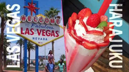 [Eng  Sub] BTS Sweets Party in Harajuku Japan  Part 1