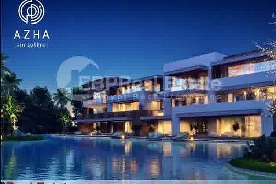 شاليه مميز ازها السخنه 100 متر بدفعة تعاقد 10 و تسهيلات حتى 10 سنوات