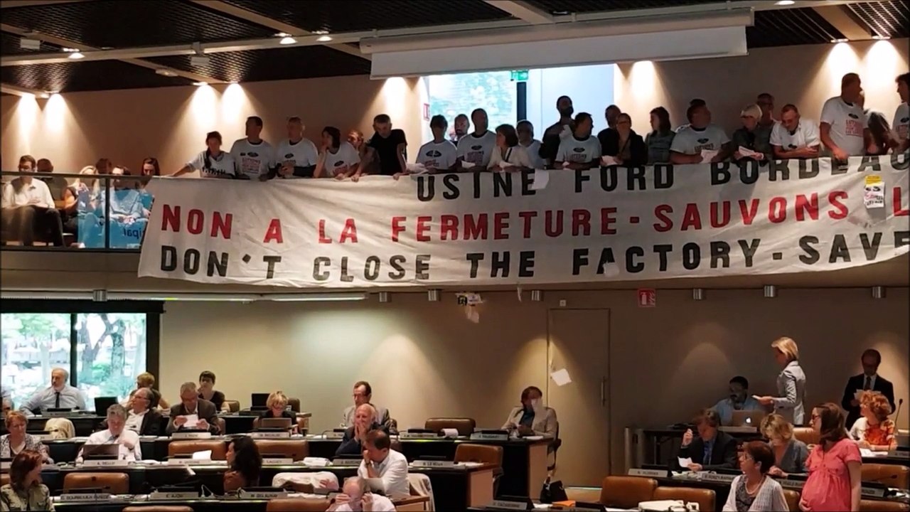 Les Ford font irruption au Conseil de Bordeaux Métropole