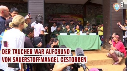 Höhle in Thailand Taucher stirbt bei Rettungseinsatz