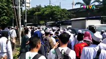 Suasana Aksi 67 Tegakkan Keadilan di Depan Masjid Istiqlal