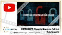 EUROMEDYA Güvenlik Savunma Sektörü Web Tasarımı