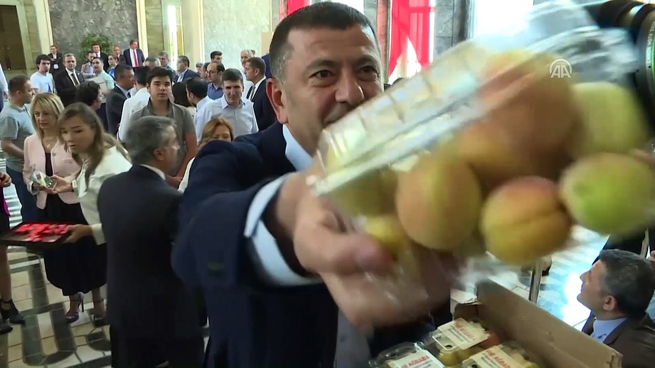 Milletvekilleri kayıt yaptırıyor - Veli Ağbaba - Muharrem Erkek - Aylin Cesur - TBMM