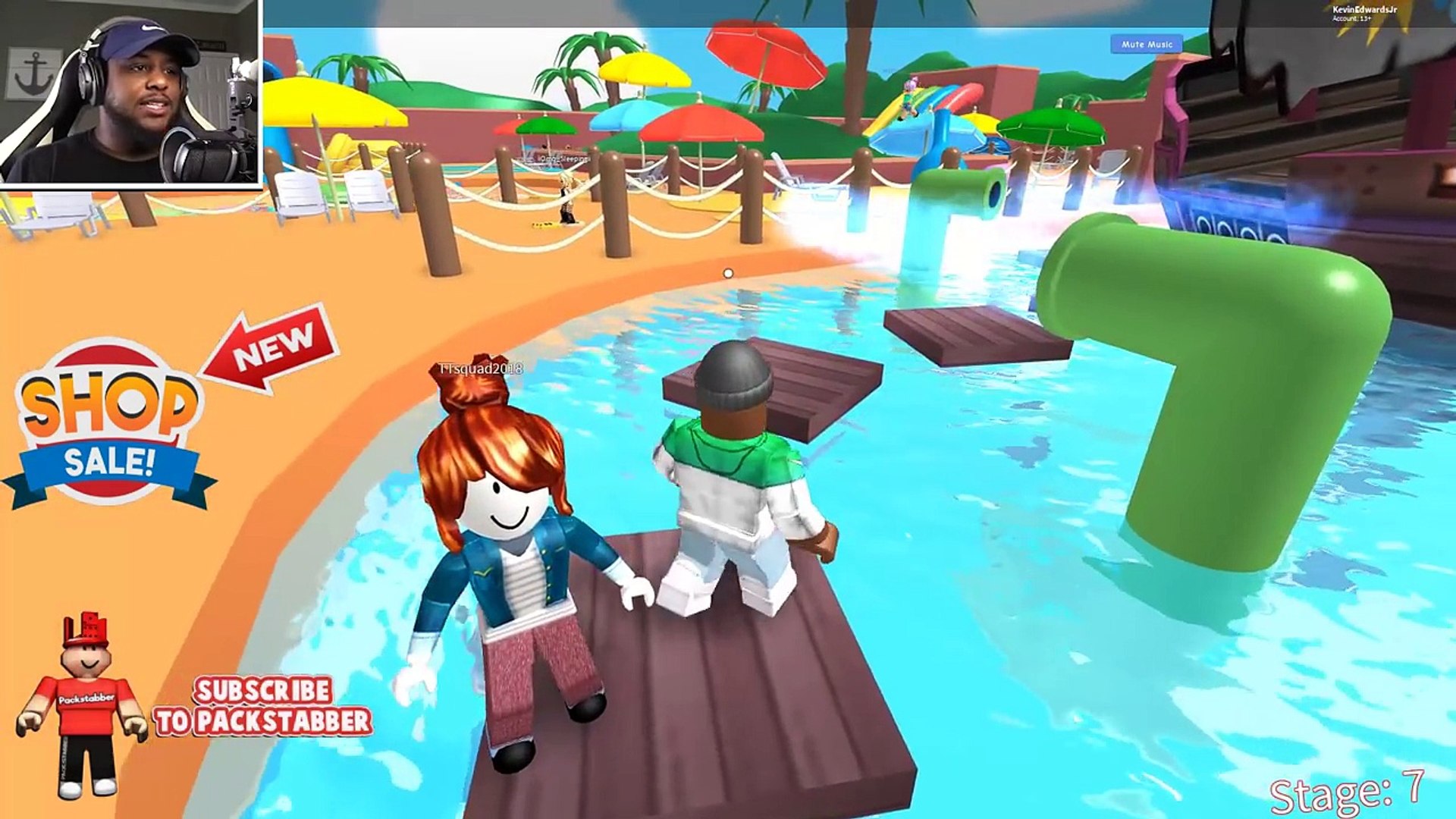 ⁣*NEW* ESCAPE THE WATER PARK OBBY IN ROBLOX