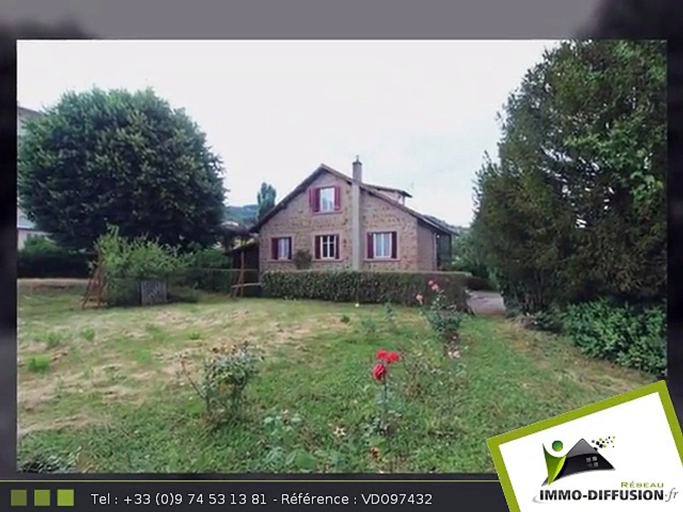 Maison A vendre Cours la ville 115m2 + Jardin 1355m2