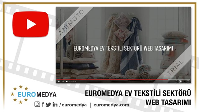 EUROMEDYA EV TEKSTİLİ SEKTÖRÜ WEB TASARIMI