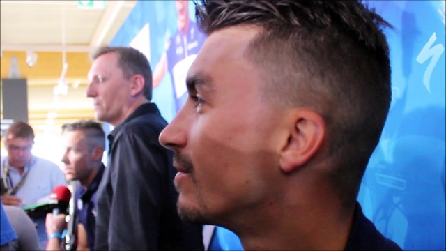 Tour De France 2018 = Conférence de Presse de Quick Step - Interview de Julian ALAPHILIPPE & Philippe GILBERT 05/07/2018