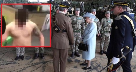 Kraliçe'nin Ziyaret Ettiği Kışlada Grup Cinsel İlişki Skandalı: Askerler İçeri Hayat Kadını Soktu!