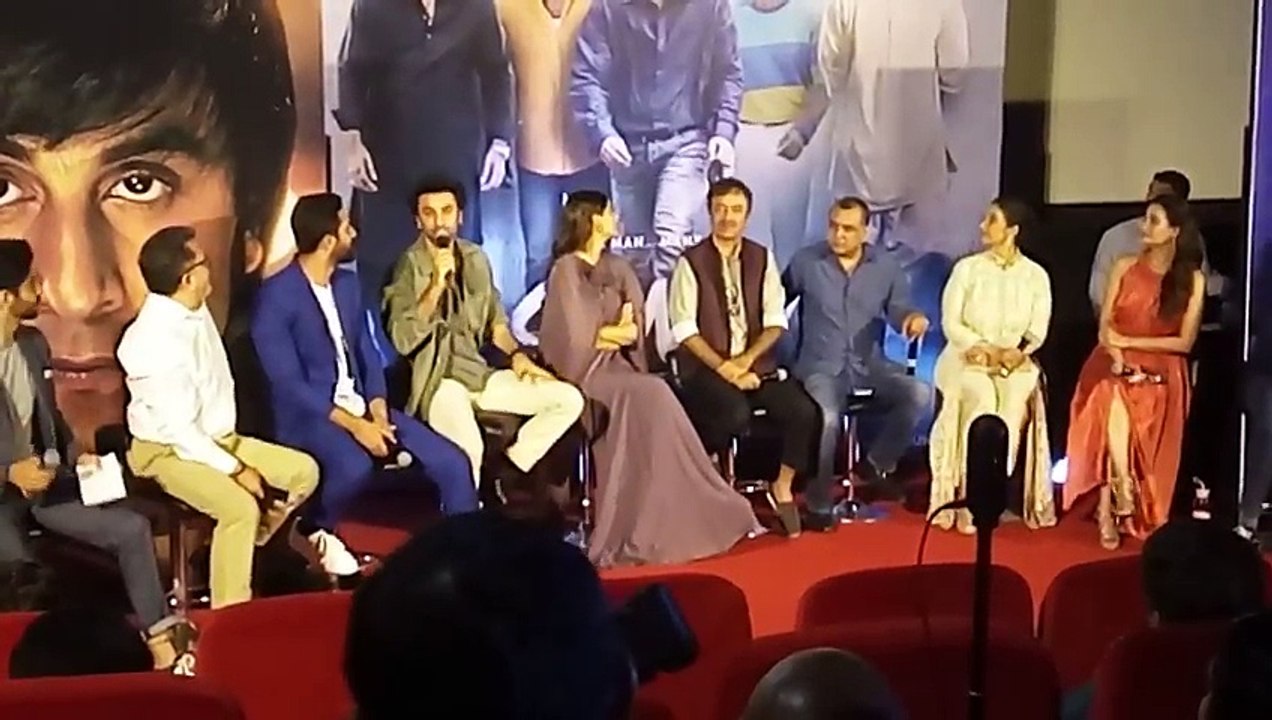Sanju Movie Launch - Ranbir Kapoor - Sonam Kapoor - Rajkumar Hirani - Press Conference -