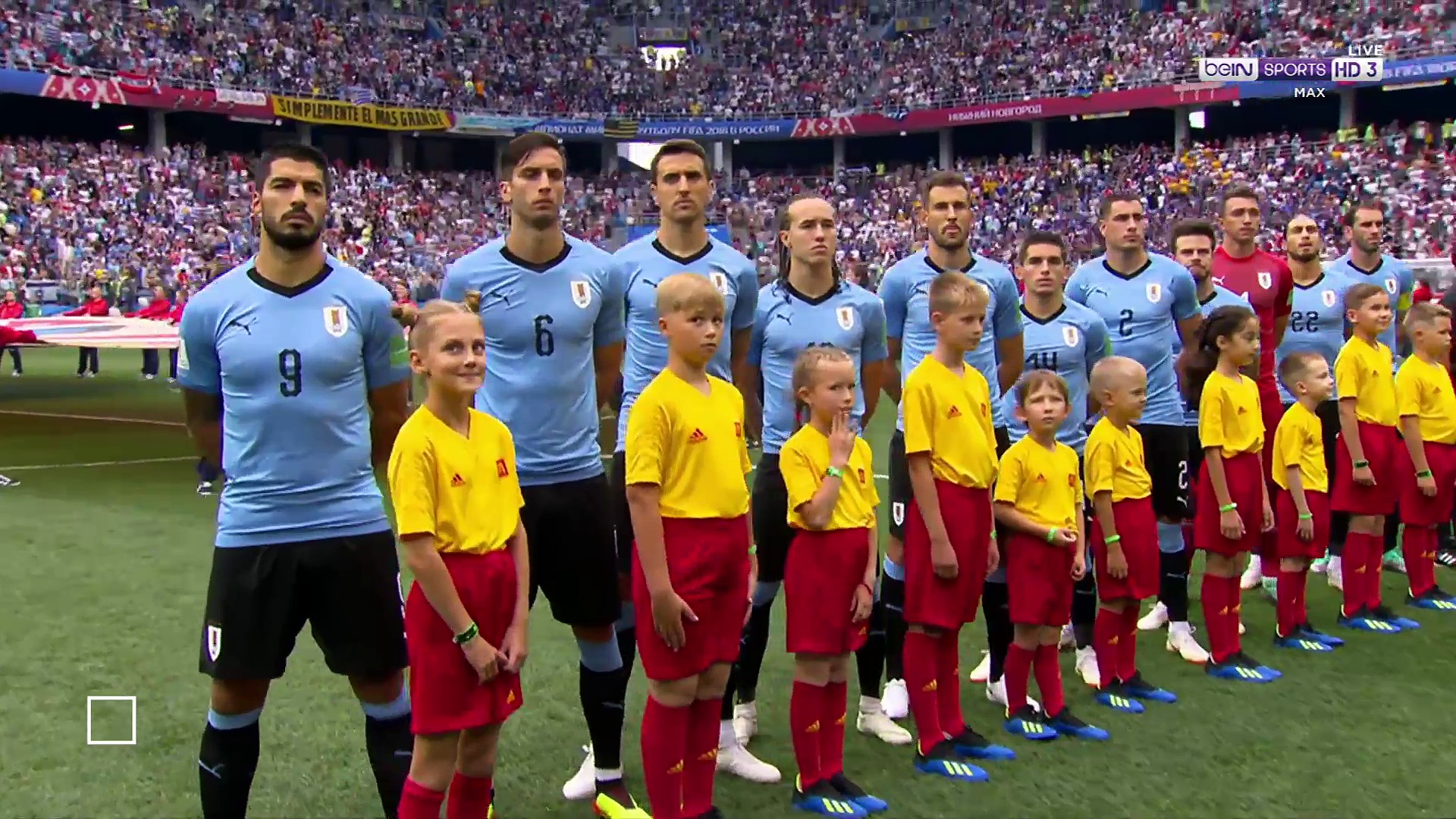 National Anthem Uruguay v France