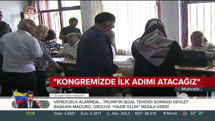 "Kongremizde ilk adımı atacağız"