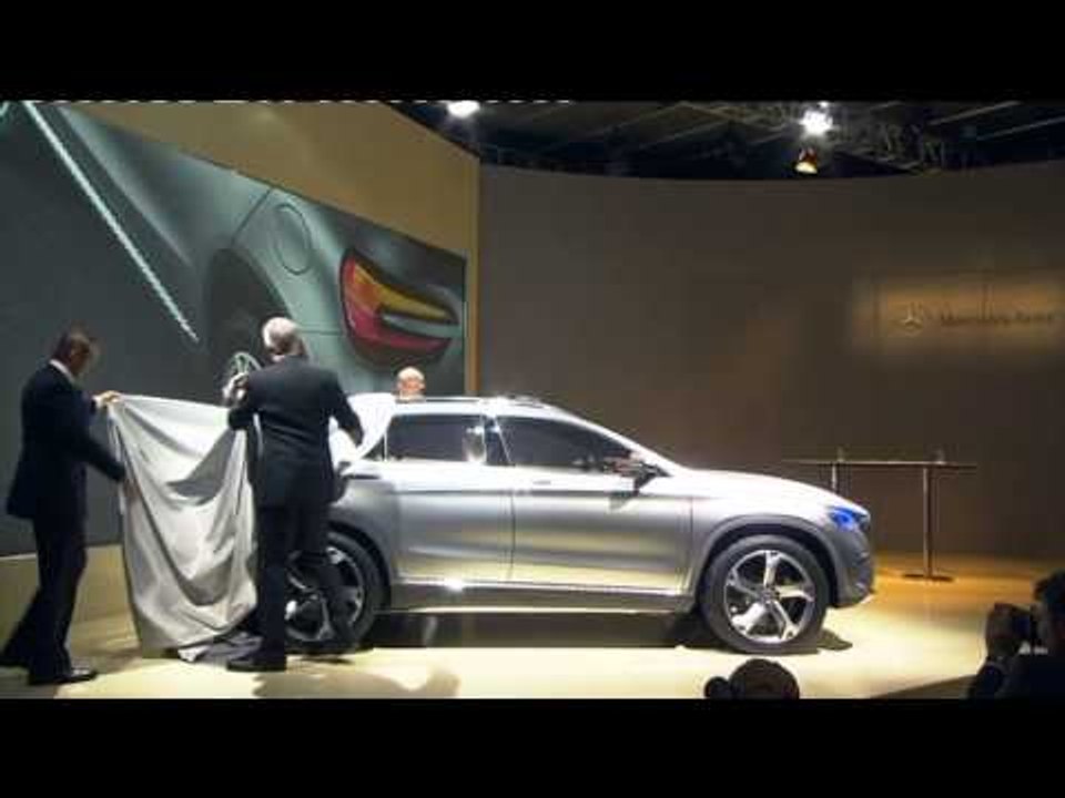 Mercedes-Benz GLA Concept SUV Preview - Shanghai Auto Show 2013