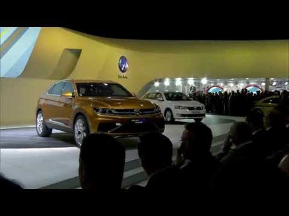 VW CrossBlue Coupe premiere at Auto Shangai 2013