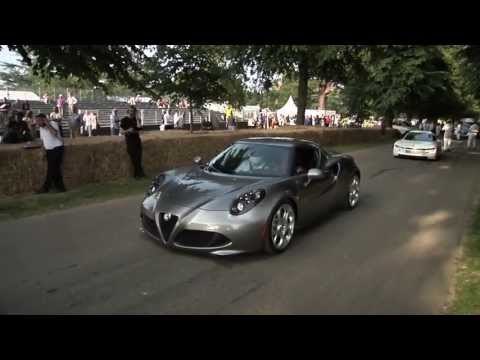 ALFA ROMEO 4C at Goodwood 2013 | AutoMotoTV