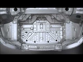 Mercedes Benz TecDay 2011 SL Rohbaukarosserie bodyshell footage