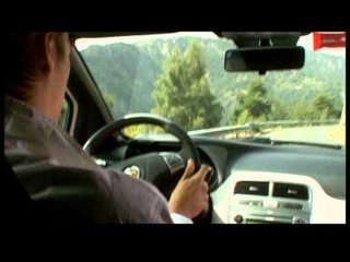 Abarth Grande Punto driving