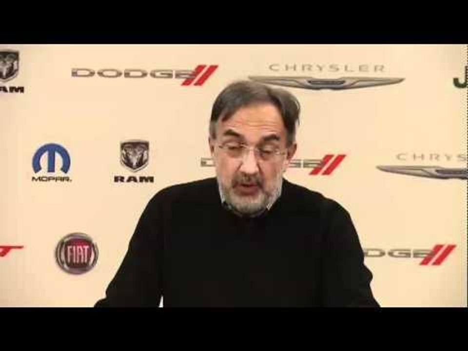 Sergio Marchionne NAIAS Part 2