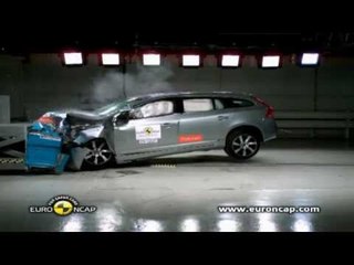 Volvo V60 Plug In Hybrid Crash Test 2012