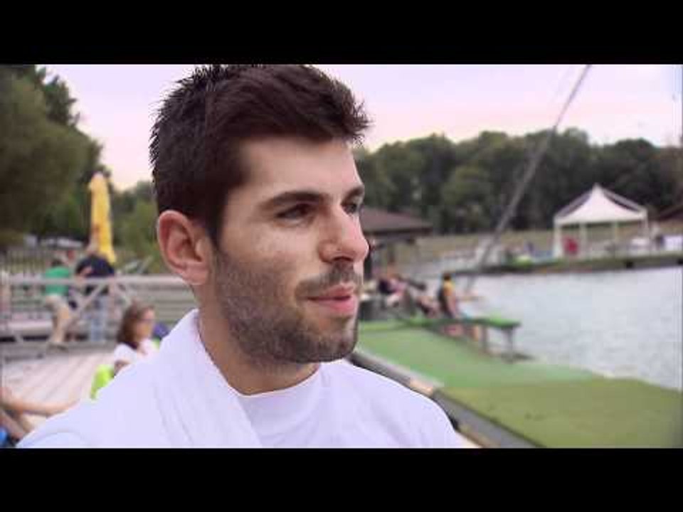 Toro Rosso 2011  Selects   Interview Buemi and Alguersuari before the Italian GP English