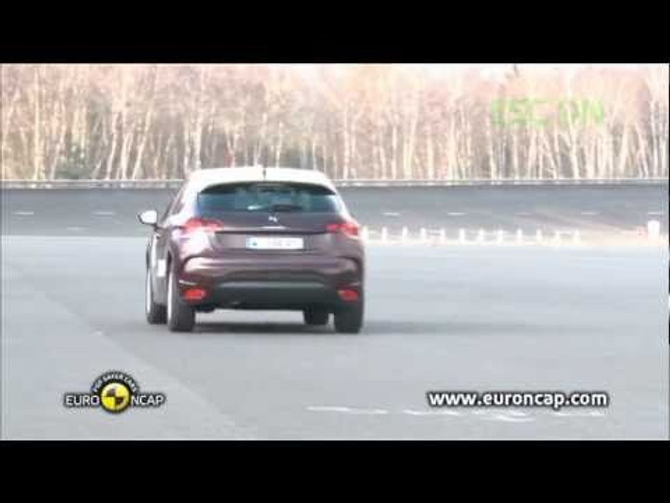 Citroen DS4 -- Euro NCAP ESC Test 2011
