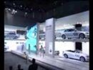 Presentation of the BMW exhibition stand at Geneva Motor Sho