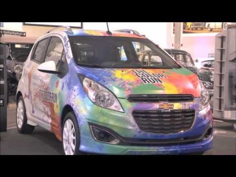 Chevrolet mini cars at SEMA Auto Show 2012