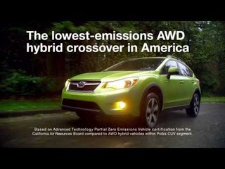 The all-new XV Crosstrek Hybrid