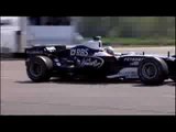 F1 car performing tests - The Williams F1 part 2