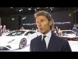Stephan Winkelmann, President and CEO of Automobili Lamborghini at IAA 2013 | AutoMotoTV