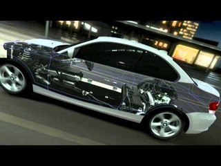 BMW ActiveE   Driving shots car to car and inboard