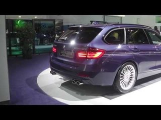 BMW Alpina D3 Bi-Turbo Touring Review at IAA 2013 | AutoMotoTV