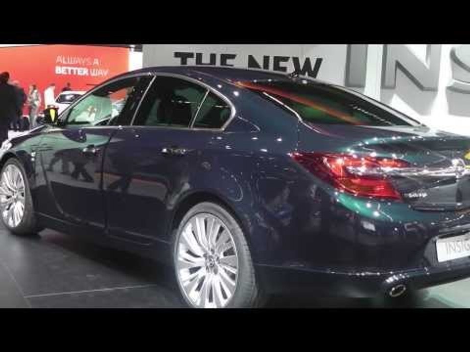 New Opel Insignia Four-Door Notchback at IAA 2013 - Opel Design Language | AutoMotoTV