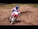 Jean Michel Bayle on the board of CRF250R and Helicam | AutoMotoTV