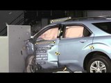 Small overlap crash tests - Chevrolet Equinox | AutoMotoTV