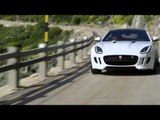 Jaguar F-TYPE Coupé Polaris White - On the Road | AutoMotoTV
