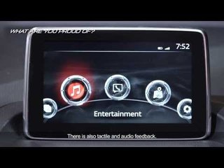 Introduction of Mazda MZD Connect system by Taro Oike | AutoMotoTV