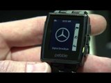 Mercedes-Benz at CES Las Vegas 2014 - Pebble Watch | AutoMotoTV
