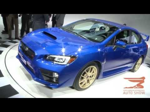 All-New 2015 Subaru WRX STI Debuts at the 2014 NAIAS in Detroit | AutoMotoTV