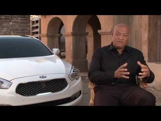 Laurence Fishburne on the Kia Matrix Super Bowl Commercial and the Kia K900 | AutoMotoTV